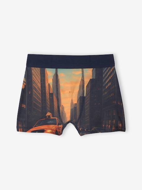 Lot 3 boxers noir 3 - vertbaudet enfant 