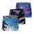 Lot de 3 boxers  heroes Turquoise/violet/noir/blanc 1 - vertbaudet enfant 