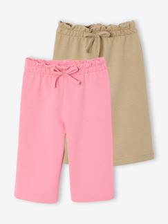 Bébé-Pantalon, jean-Lot de 2 pantalons larges bébé fille