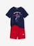 Pyjashort garçon Spiderman New york city rouge 1 - vertbaudet enfant 