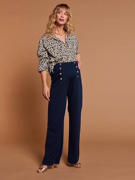 Chemise grossesse à motif léopard écru 2 - vertbaudet enfant 