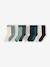 Lot de 10 paires de chaussettes garçon Basics vert émeraude 1 - vertbaudet enfant 