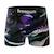 Lot de 3 boxers  heroes Turquoise/violet/noir/blanc 4 - vertbaudet enfant 