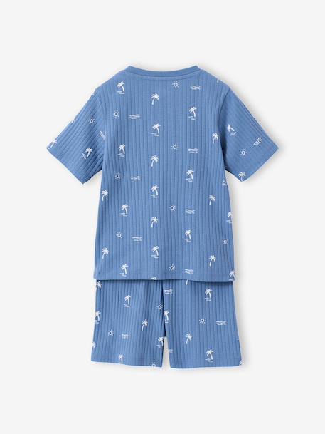 Lot 2 pyjama short garçon bleu jean 8 - vertbaudet enfant 