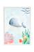 Cadre mural enfant baleine marine Multi coloured 1 - vertbaudet enfant 
