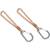 Lot de 2 crochets attaches poussettes Beige 3 - vertbaudet enfant 