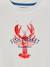 T-shirt homard garçon - coton biologique Ecru 2 - vertbaudet enfant 
