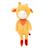 Poupée en tissu enfant girafe Yellow and orange 1 - vertbaudet enfant 