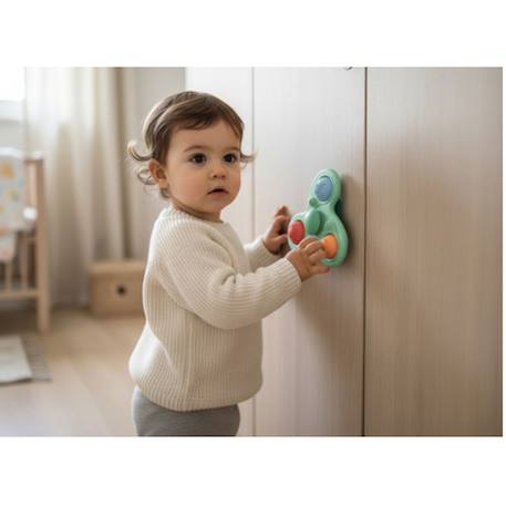Toupie ventouse - boomerang Multi-coloured 2 - vertbaudet enfant 