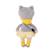 Poupées en tissu douces pour enfants Grey and yellow 3 - vertbaudet enfant 