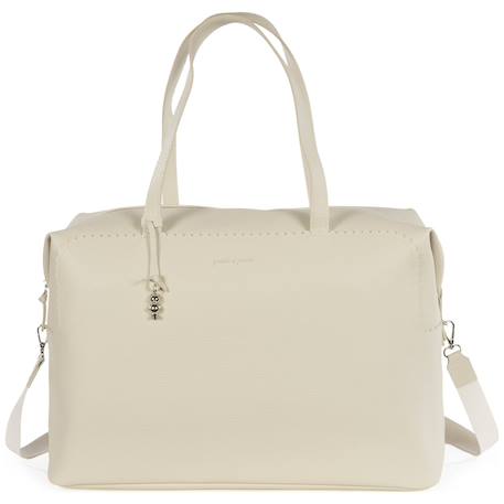 Sac weekend icon cream Beige+Marron 1 - vertbaudet enfant 