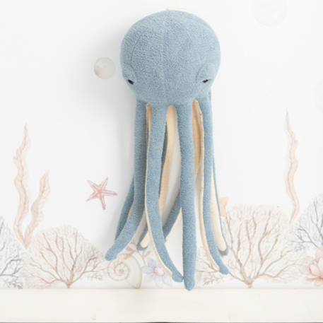 Peluche pieuvre en tissu doux océan Blue 3 - vertbaudet enfant 