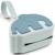 Range sucette en silicone elphee bleu Bleu+Sable+Vert 2 - vertbaudet enfant 