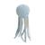 Peluche pieuvre en tissu doux océan Blue 1 - vertbaudet enfant 