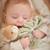 Doudou plat Bleu, beige, blanc+Vert, beige, blanc 11 - vertbaudet enfant 