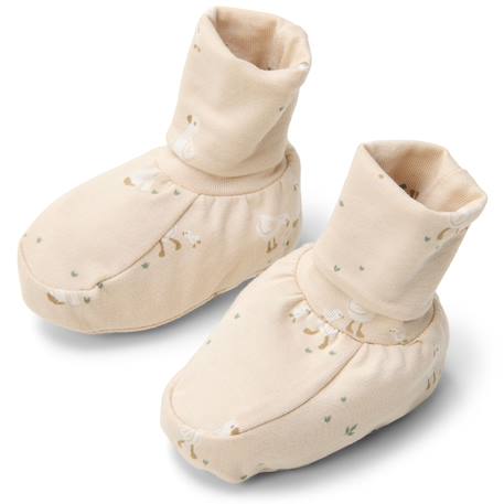 Chaussons little goose (0-3 mois) Beige, blanc 1 - vertbaudet enfant 