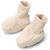 Chaussons little goose (0-3 mois) Beige, blanc 1 - vertbaudet enfant 