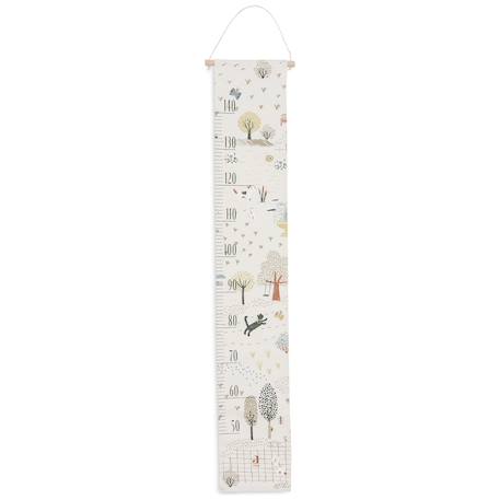 Toise murale tiny park Blanc, vert, orange 1 - vertbaudet enfant 