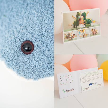 Lot 3 animaux océan raie + mini pulpes Light blue and white 5 - vertbaudet enfant 