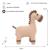 Lot 2 peluches chevaux coton Dark and light brown 6 - vertbaudet enfant 