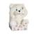 Peluche - peluche interactive mon ourson coucou - 25 cm Blanc 1 - vertbaudet enfant 