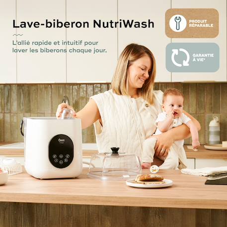 Lave biberon et stérilisateur nutriwash Beige 2 - vertbaudet enfant 