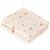Lot de 2 langes en mousseline bows (70 x 70 cm) Ecru, rose 1 - vertbaudet enfant 