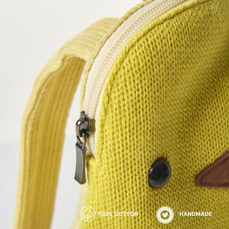 Sac à dos poussin en coton doux Yelow 4 - vertbaudet enfant 