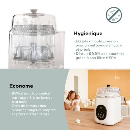 Lave biberon et stérilisateur nutriwash Beige 4 - vertbaudet enfant 