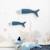 Lot 2 peluches poissons tissu doux Dark blue 4 - vertbaudet enfant 