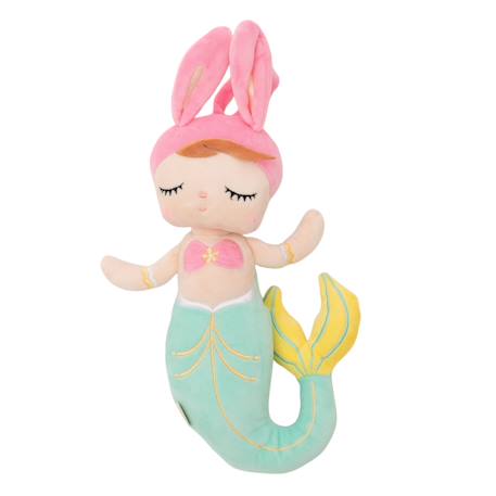 Poupée en tissu enfant sirène lapine pastel Turquoise 1 - vertbaudet enfant 