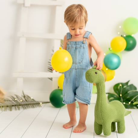 Lot 2 peluches dinosaures coton Green olive 3 - vertbaudet enfant 