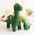 Lot 2 peluches dinosaures coton Green olive 2 - vertbaudet enfant 