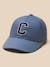 Casquette junior Denim bleu+Rouge 1 - vertbaudet enfant 