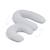 Coussin de grossesse et d'allaitement twisty Pearl grey 1 - vertbaudet enfant 