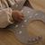 Bavoir en silicone minouche taupe Taupe 5 - vertbaudet enfant 
