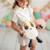 Sac bandoulière pingouin en coton doux White and black 2 - vertbaudet enfant 