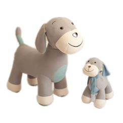 Jouet-Lot 2 peluches chien cocker coton