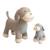 Lot 2 peluches chien cocker coton Grey and blue 1 - vertbaudet enfant 