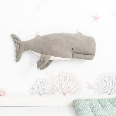 Peluche béluga en tissu doux océan Grey 3 - vertbaudet enfant 