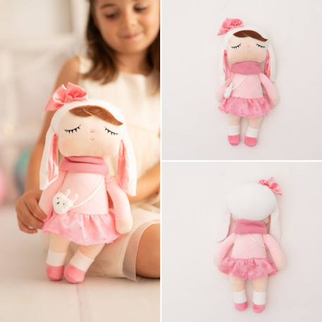 Poupée en tissu enfant lapine Pink 6 - vertbaudet enfant 