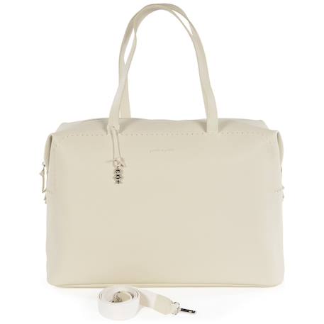 Sac weekend icon cream Beige+Marron 3 - vertbaudet enfant 