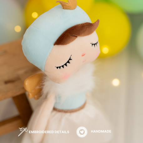 Poupée en tissu enfant princesse ange White and light blue 5 - vertbaudet enfant 