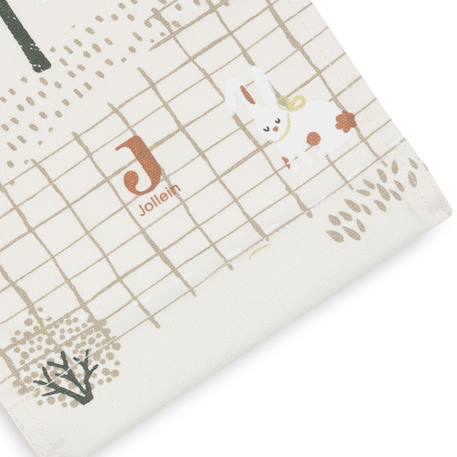 Toise murale tiny park Blanc, vert, orange 2 - vertbaudet enfant 