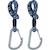 Lot de 2 crochets attaches poussettes noir bleu Beige+Bleu 5 - vertbaudet enfant 