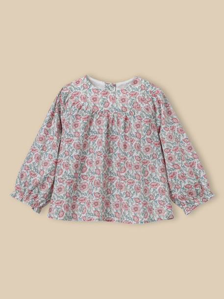 Blouse en tissu liberty bébé Liberty astell reece 1 - vertbaudet enfant 