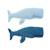 Lot 2 animaux océans en tissu doux Light and dark blue 1 - vertbaudet enfant 