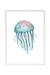 Cadre mural enfant méduse marine Multi coloured 1 - vertbaudet enfant 