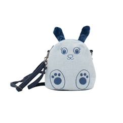 Sac bandoulière ourson en coton doux  - vertbaudet enfant