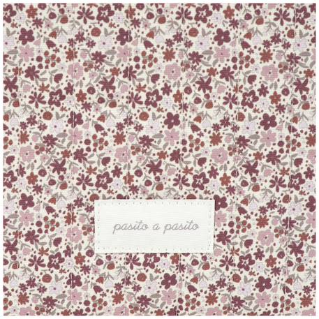 Protège carnet de santé cherry fleurs Mauve 6 - vertbaudet enfant 